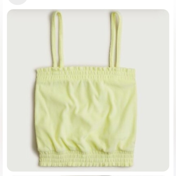 2/25 J Crew ❤️ Smocked Towel Terry
Tank For Women NEW - Picture 6 of 6
